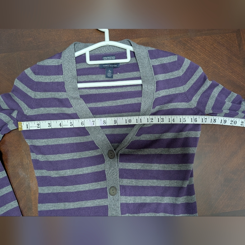 Tommy Hilfiger Striped Cardigan - Picture 5 of 5